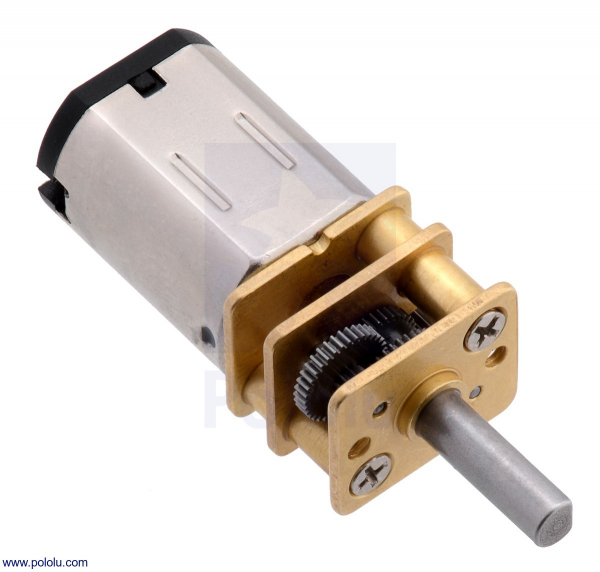 Motor electric micro metal 50:1 HPCB cu ax pentru encoder (Perii De Carbon)