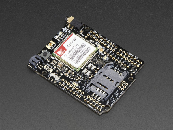Shield Adafruit FONA 808 cu GSM si GPS